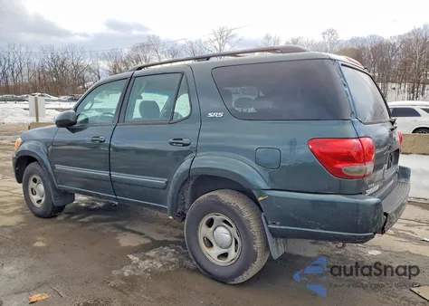 2007 Toyota Sequoia Sr5 from USA, damaged, VIN 5TDBT44A57S285828